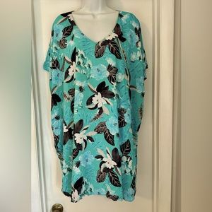 Seafolly beach, cover-up, one size